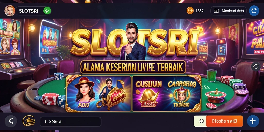 Gameplay seru dan interaktif di SLOTSRI Live Casino.